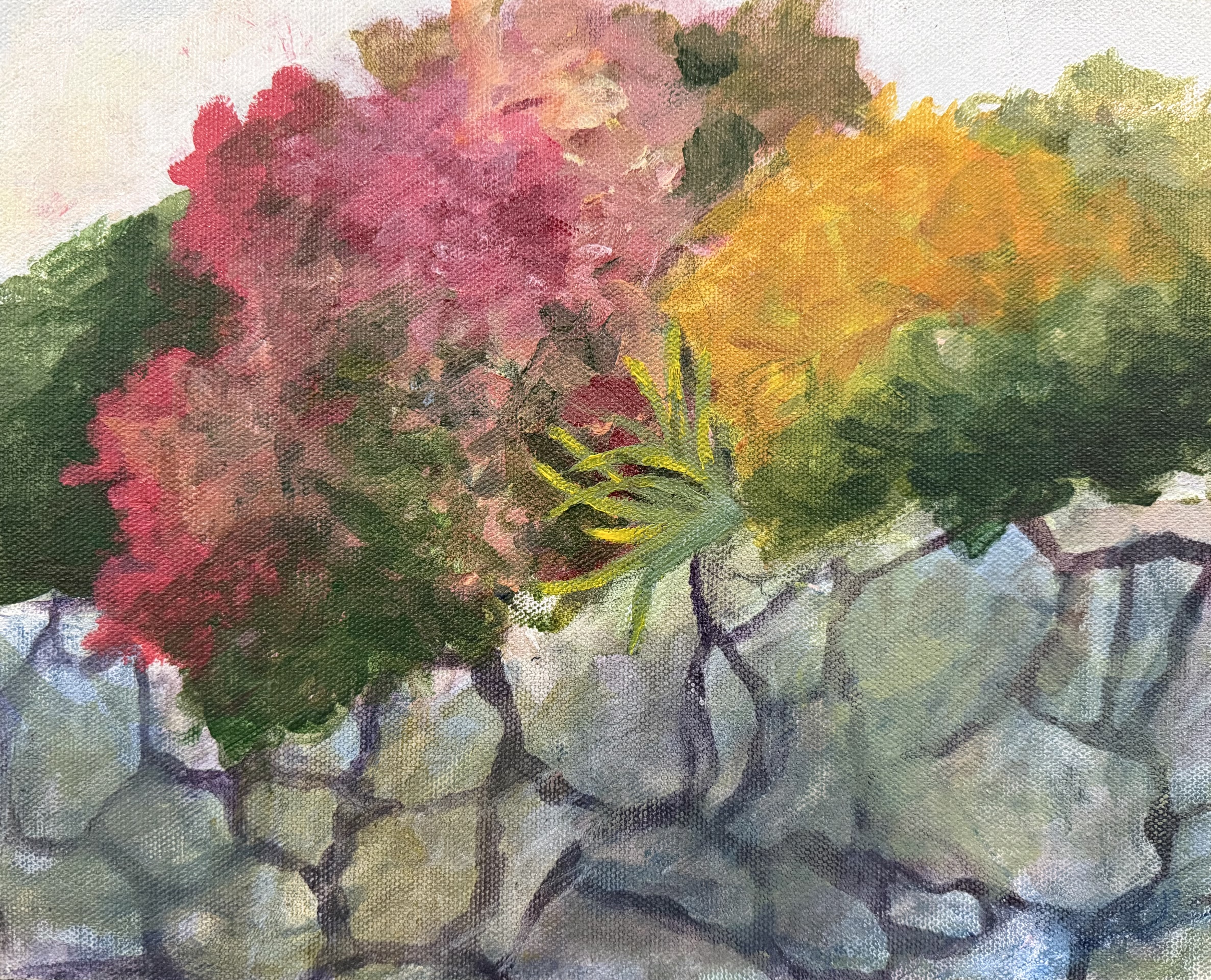 Acrylic · 10 × 8 in