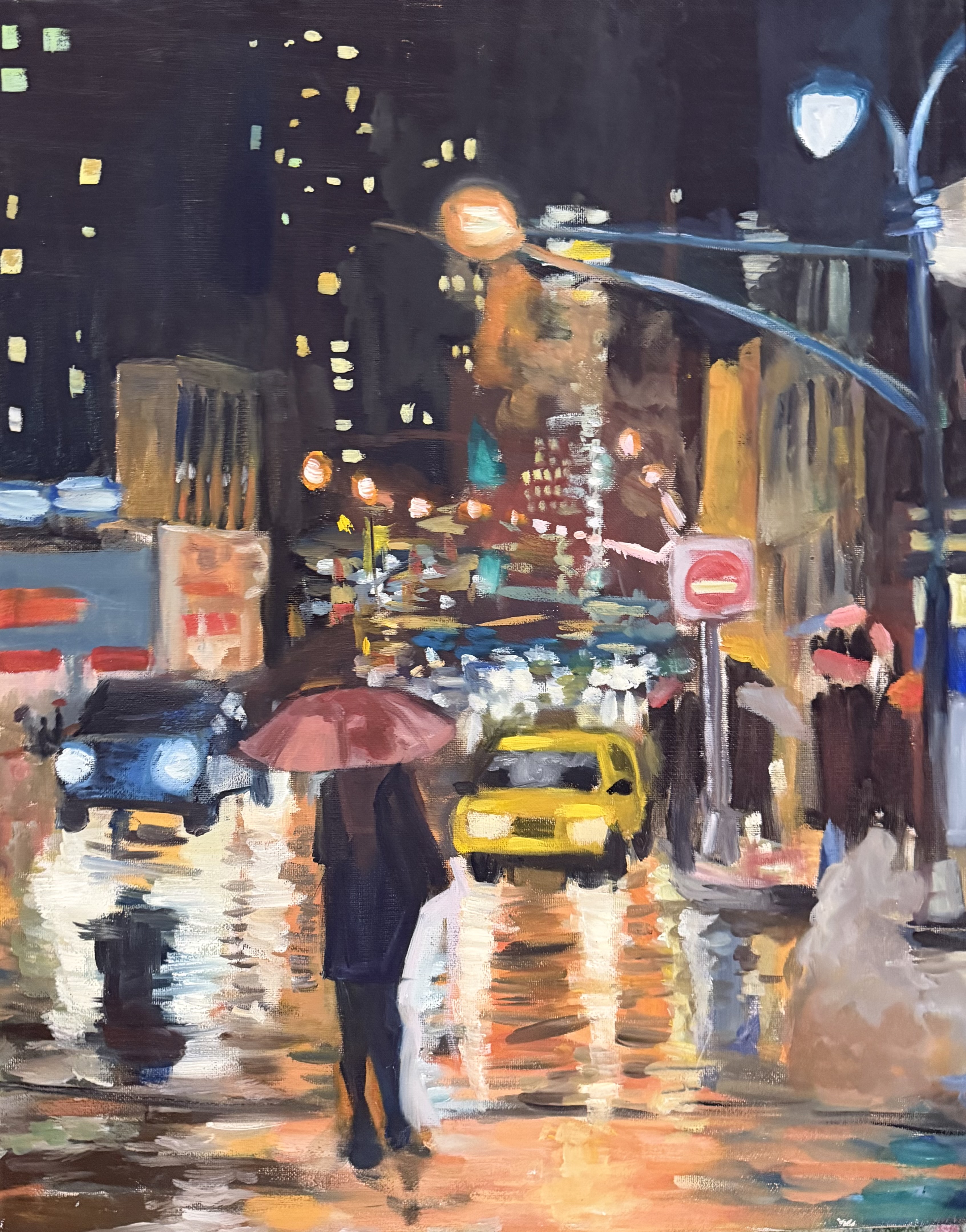 Acrylic · 16 × 20 in
