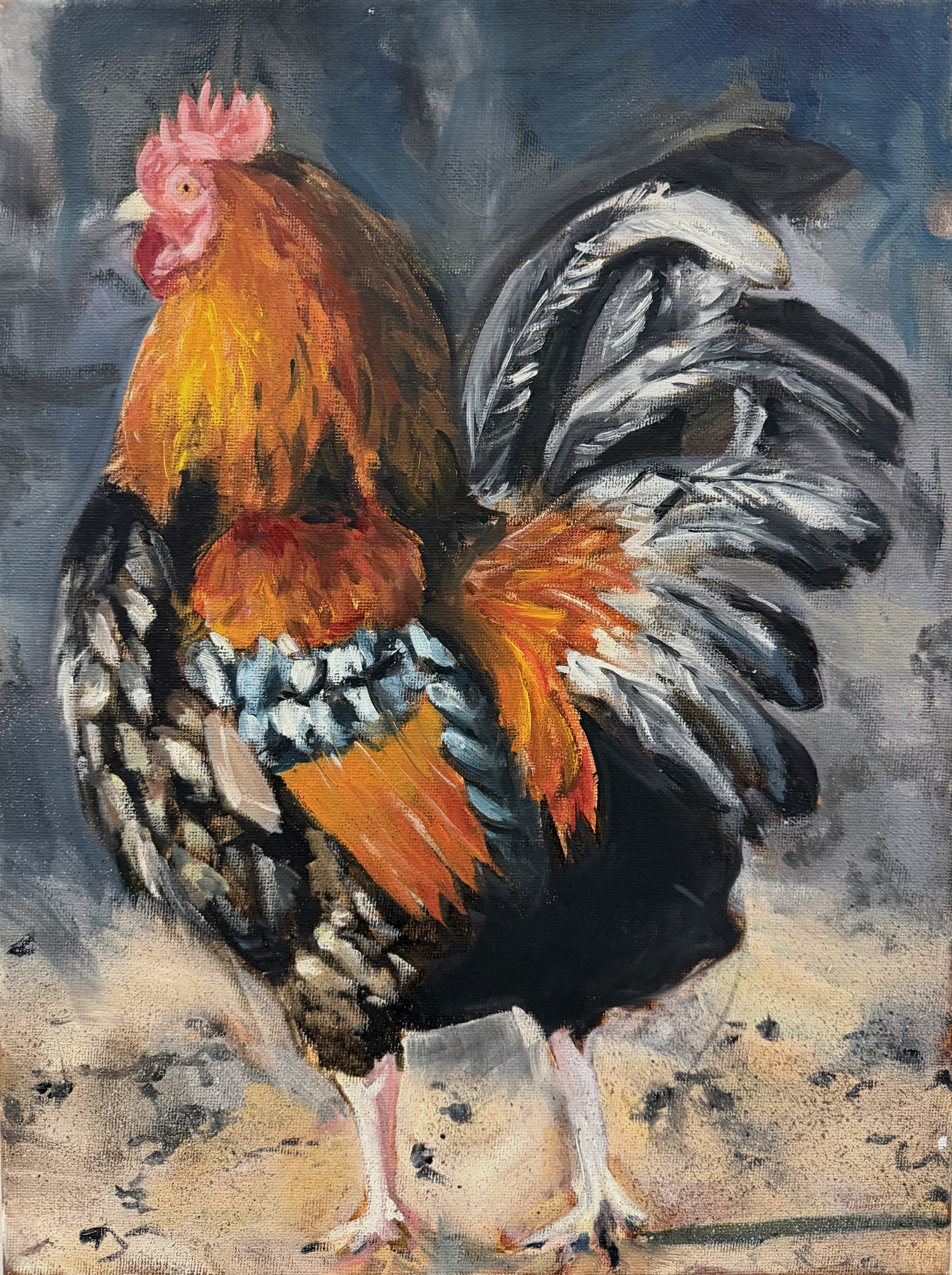 Acrylic · 12 × 16 in