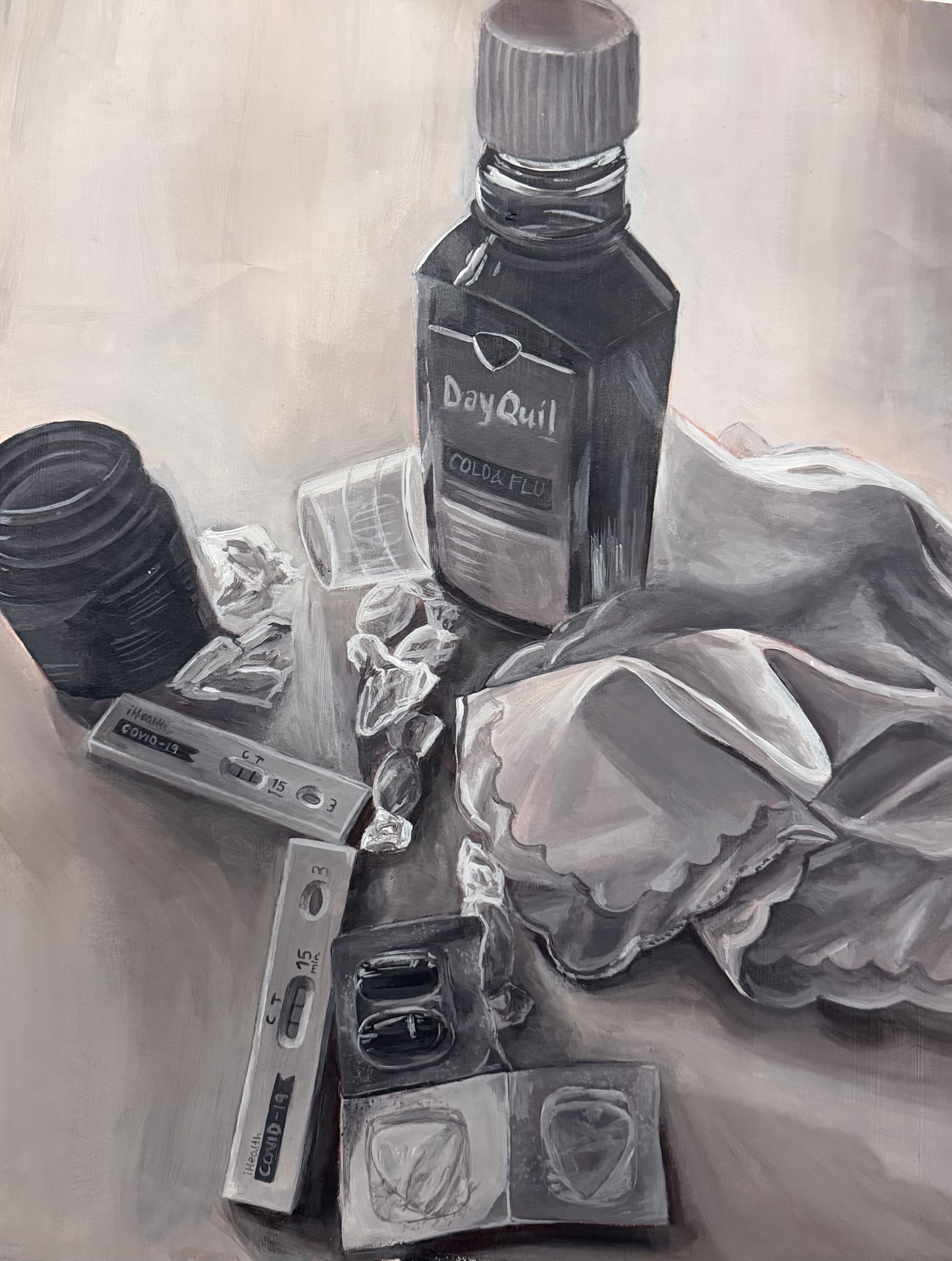 Acrylic · 13 × 16.5 in