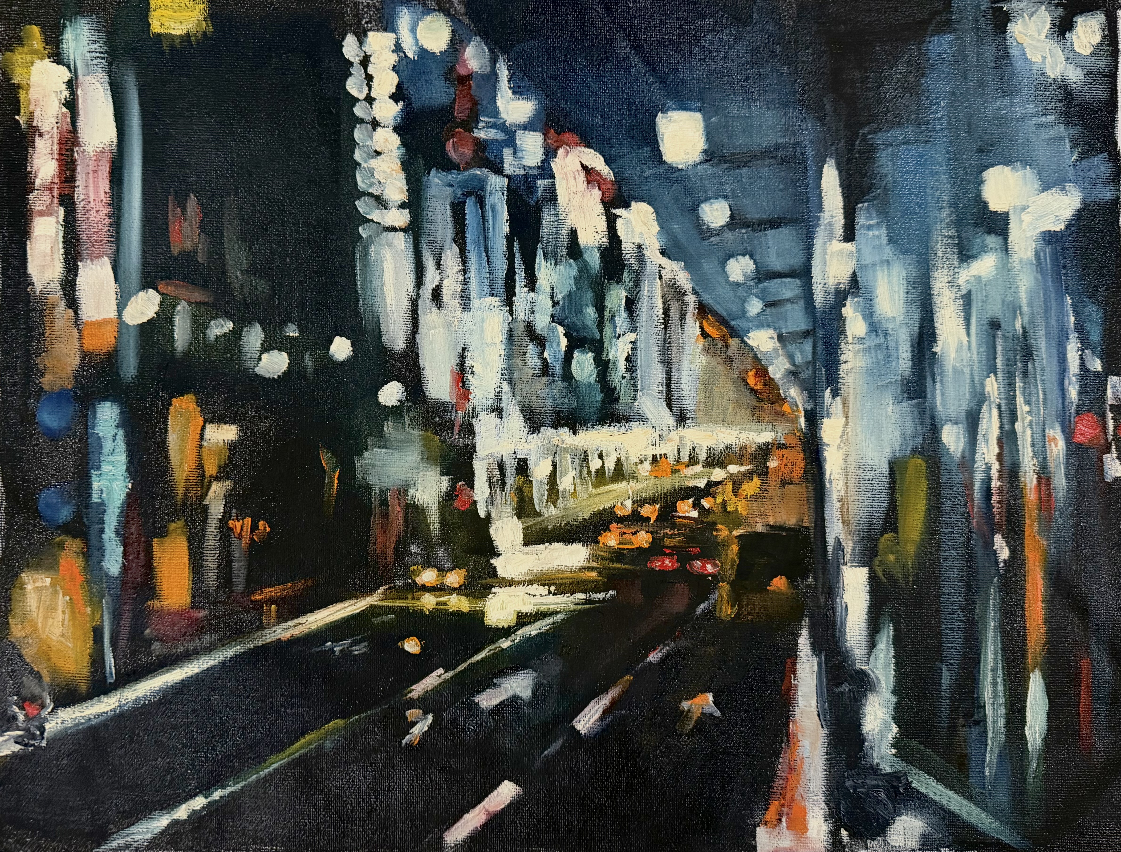 Acrylic · 16 × 12 in