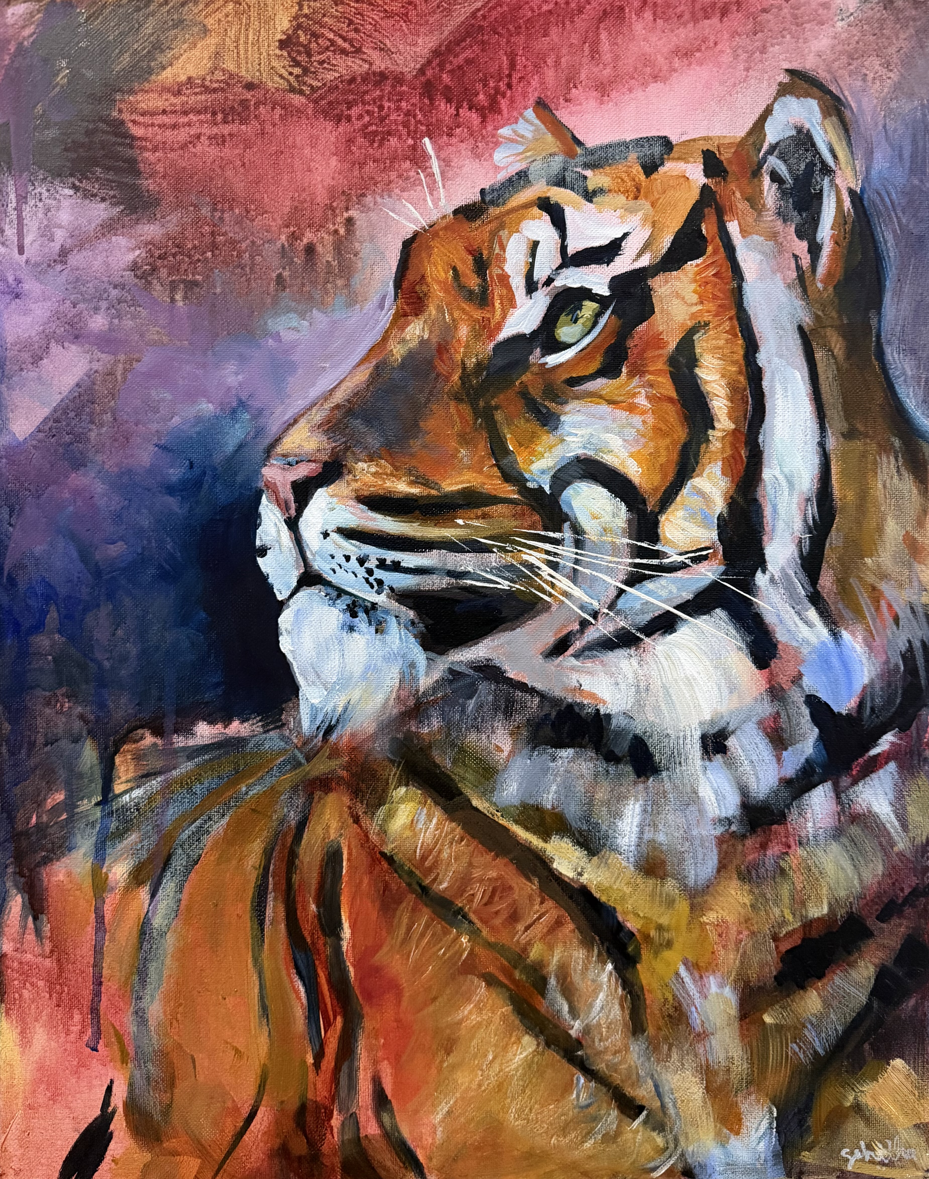 Mixed media · 16 × 20 in