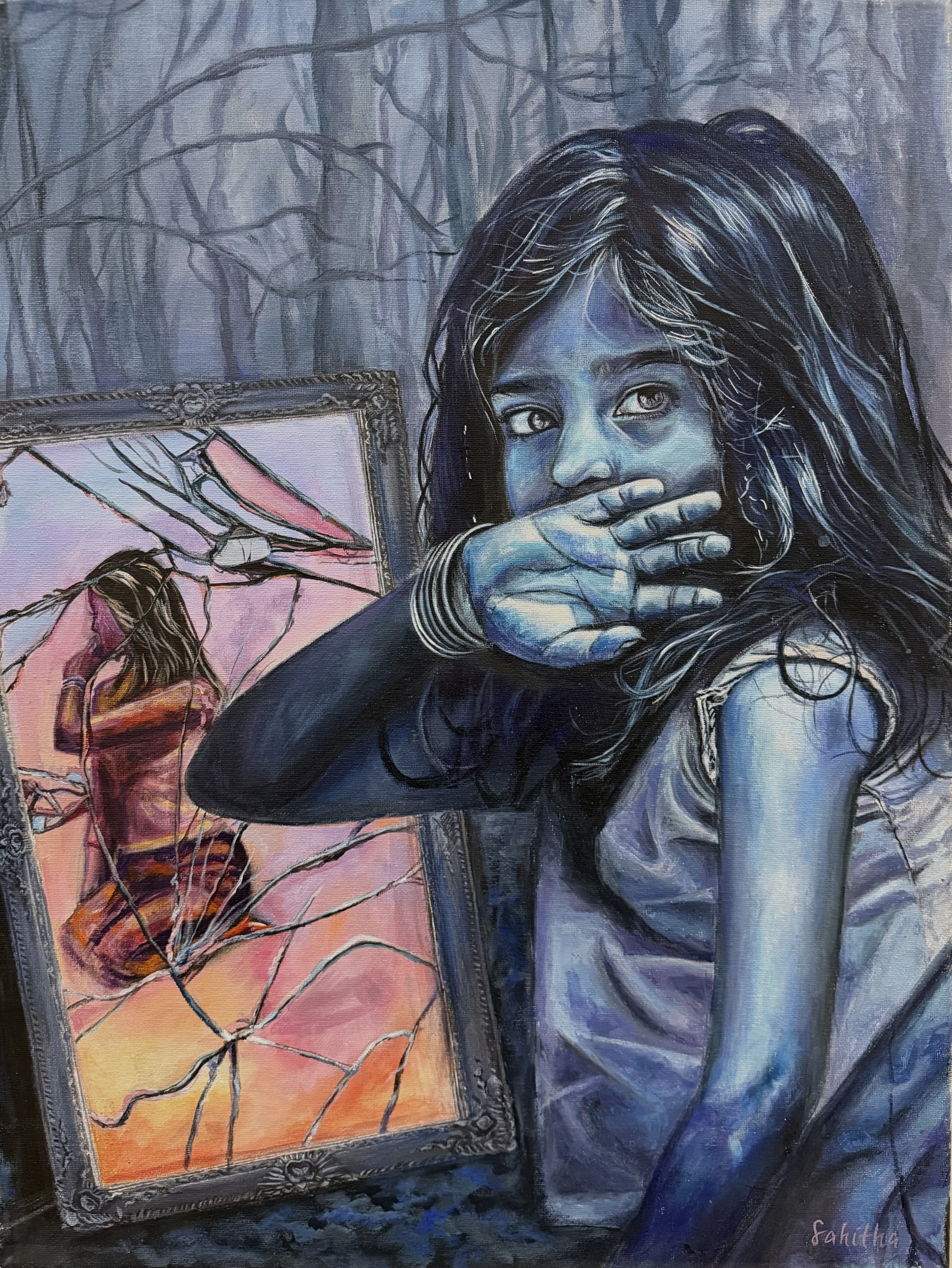 Mixed media · 18 × 24 in