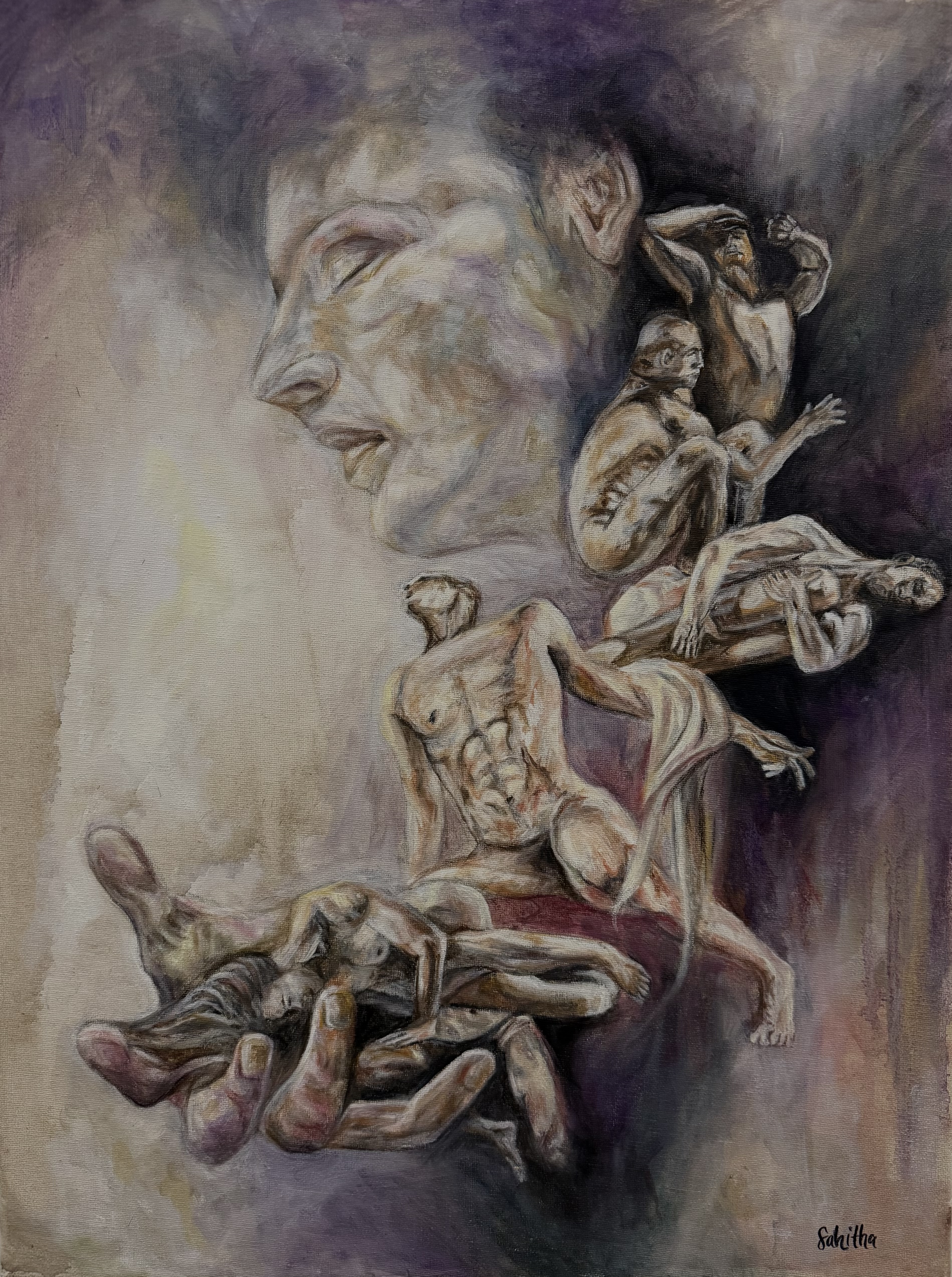 Oil · 18 × 24 in