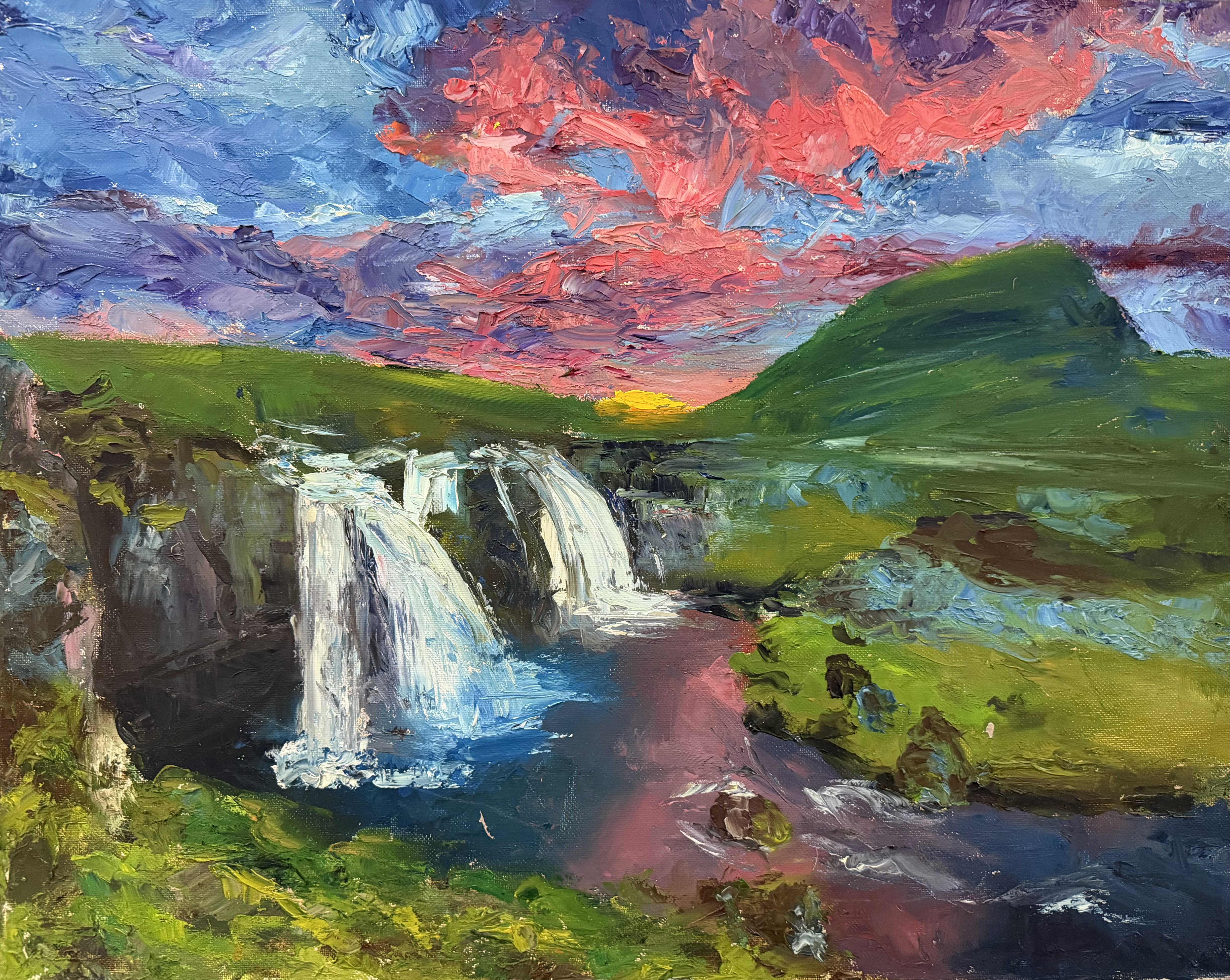 Oil · 20 × 16 in