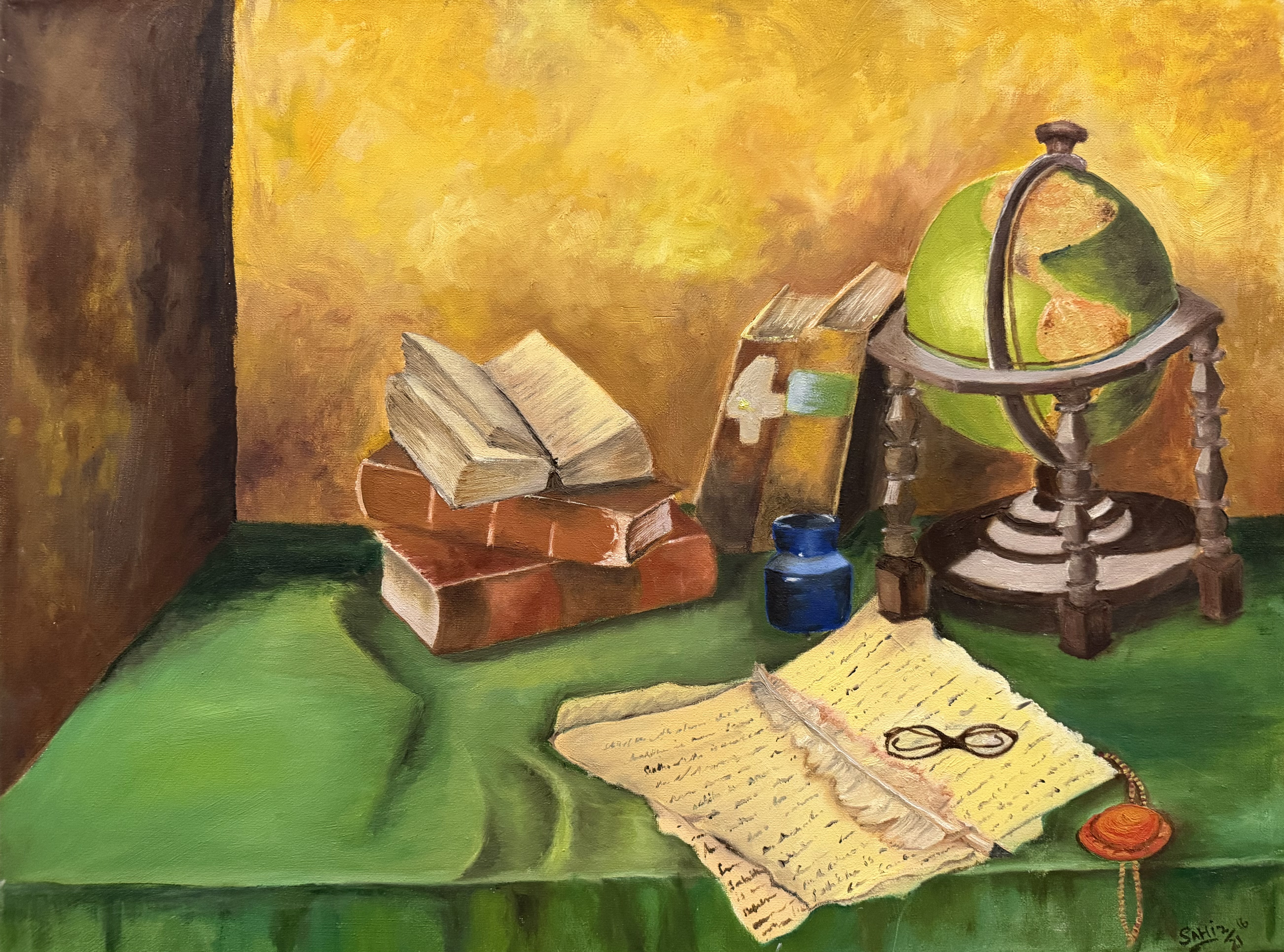 Oil · 24 × 18 in