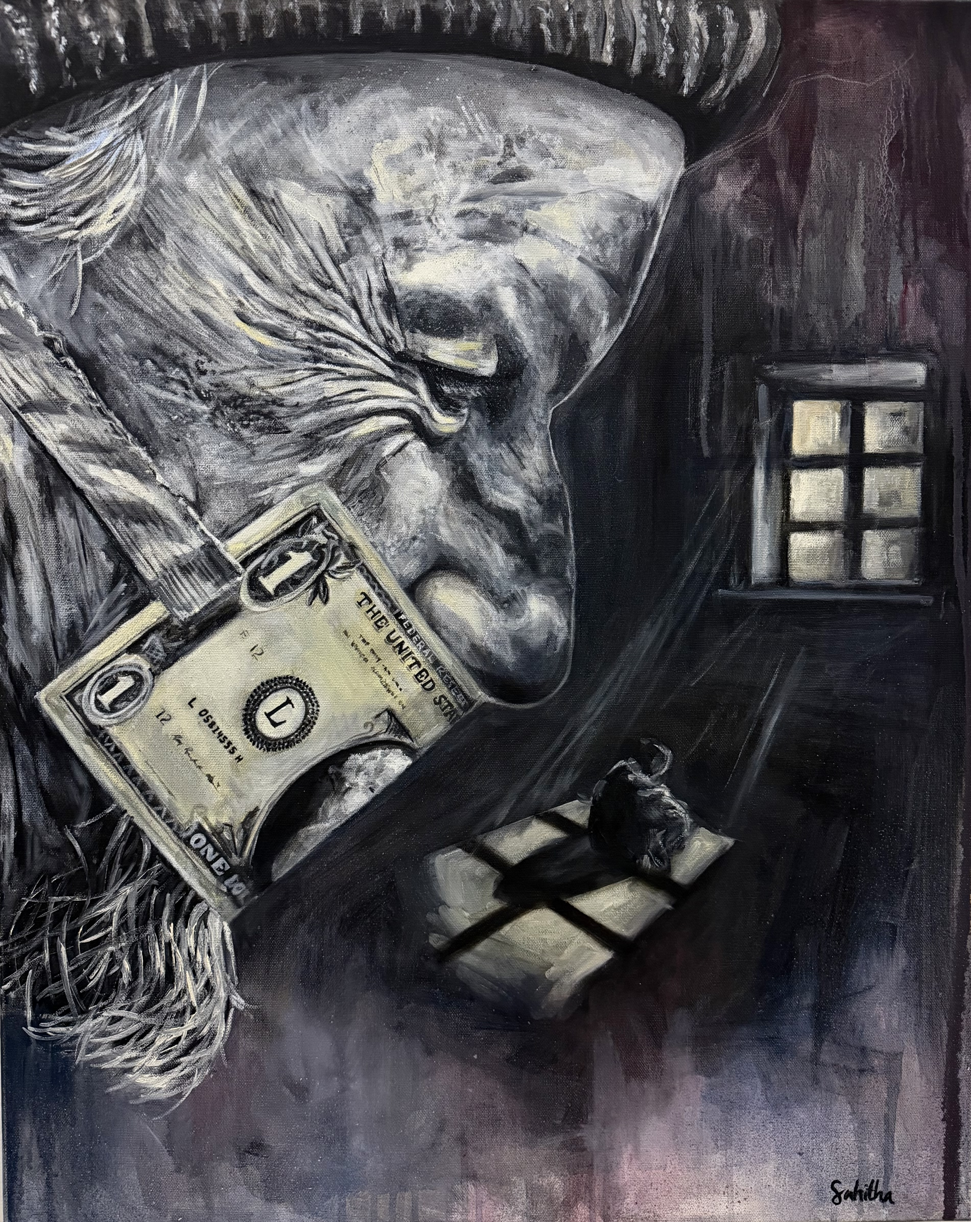 Mixed media · 24 × 30 in