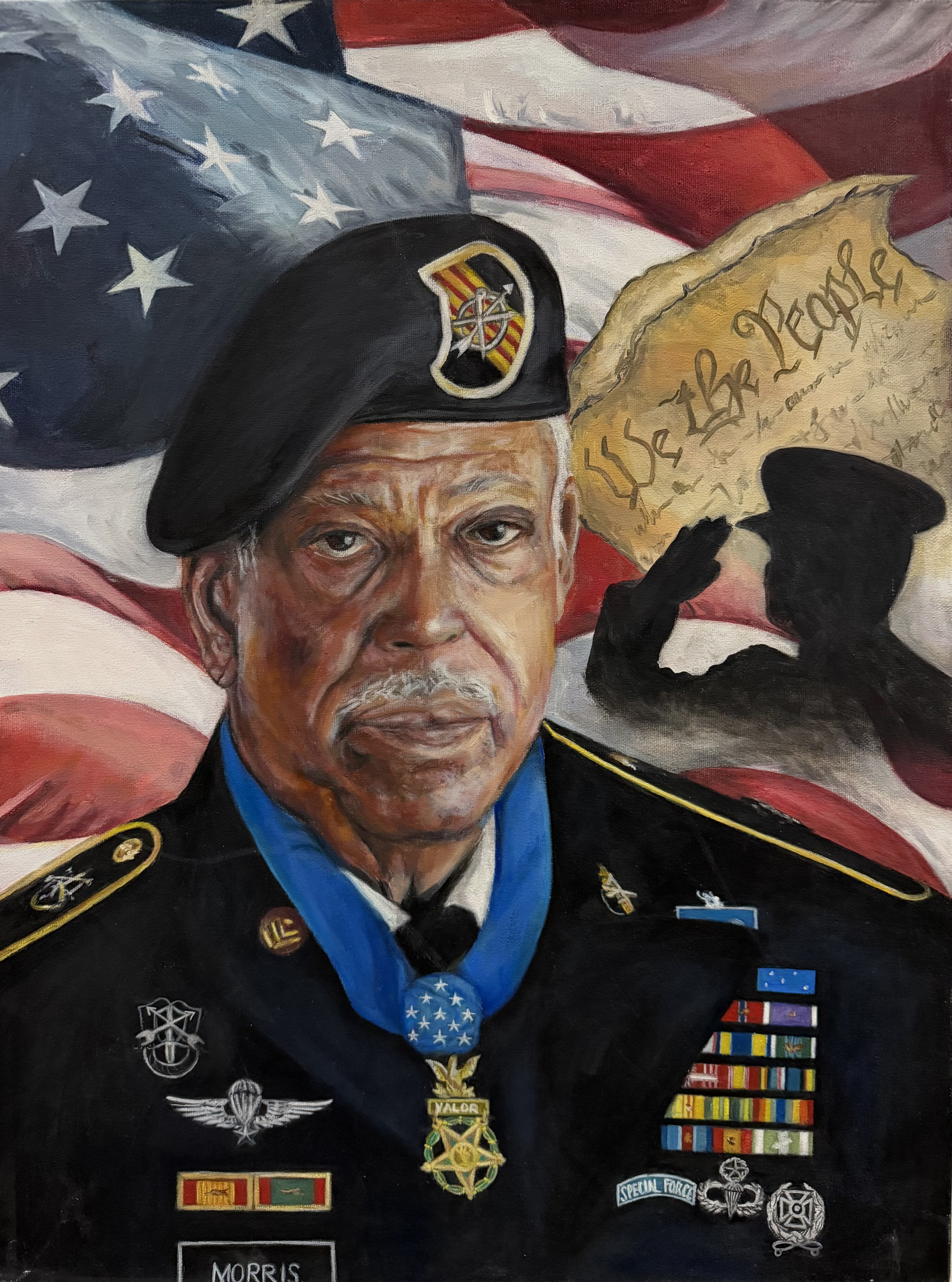 1. Oil: 18 × 24 in